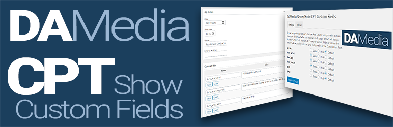 DA Media CPT Show Custom Fields Preview Wordpress Plugin - Rating, Reviews, Demo & Download