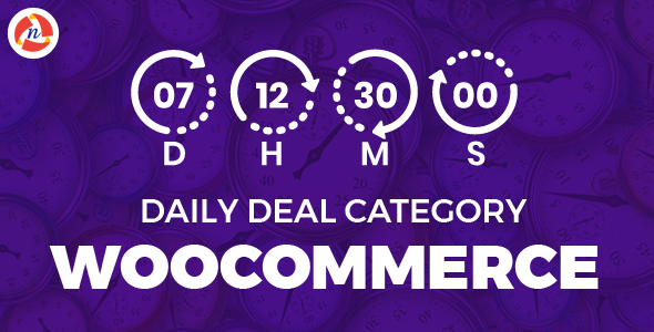 Daily Deal Category Woocommerce Preview Wordpress Plugin - Rating, Reviews, Demo & Download