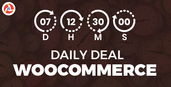 Daily Deal Woocommerce Preview Wordpress Plugin - Rating, Reviews, Demo & Download