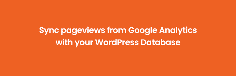 DanP Google Analytics Pageview Sync Preview Wordpress Plugin - Rating, Reviews, Demo & Download