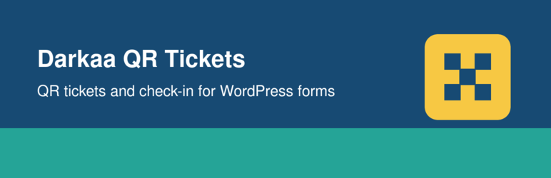 Darkaa QR Tickets Check-In Preview Wordpress Plugin - Rating, Reviews, Demo & Download