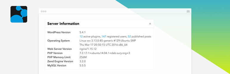 Dashboard Server Specs Preview Wordpress Plugin - Rating, Reviews, Demo & Download