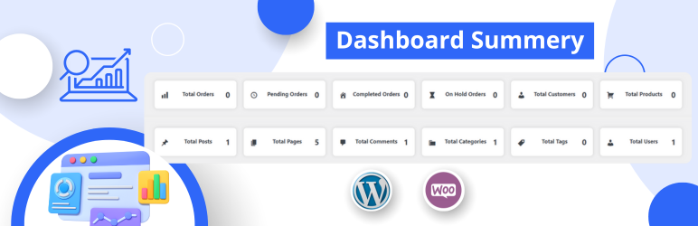 Dashboard Summary Preview Wordpress Plugin - Rating, Reviews, Demo & Download