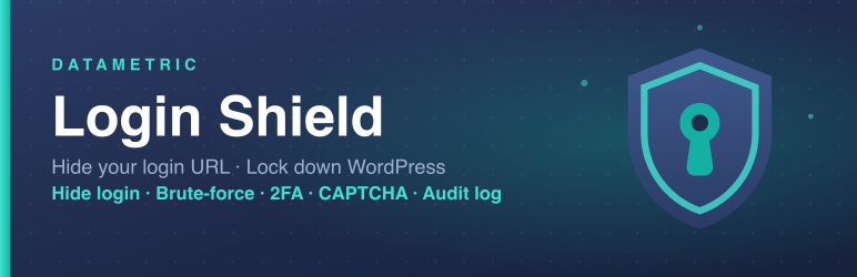 Datametric Login Shield Preview Wordpress Plugin - Rating, Reviews, Demo & Download