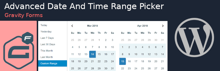 Date And Time Range Picker Preview Wordpress Plugin - Rating, Reviews, Demo & Download