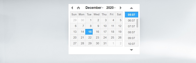Date Time Field Add-On For Gravity Form Preview Wordpress Plugin - Rating, Reviews, Demo & Download