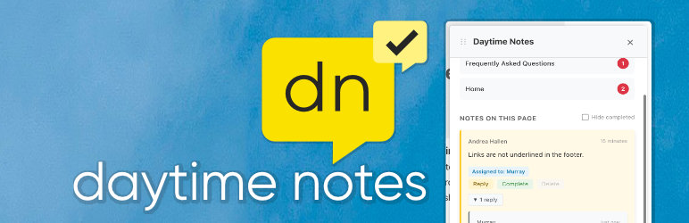 Daytime Notes Preview Wordpress Plugin - Rating, Reviews, Demo & Download