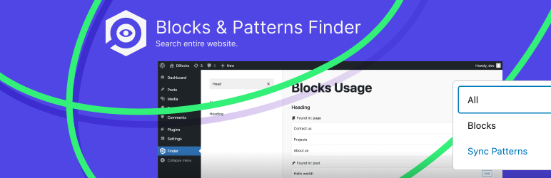 DBlocks Finder Wordpress Plugin - Rating, Reviews, Demo & Download