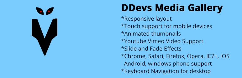 DDevs Media Gallery Preview Wordpress Plugin - Rating, Reviews, Demo & Download