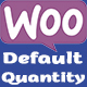 Default Product Quantity For WooCommerce