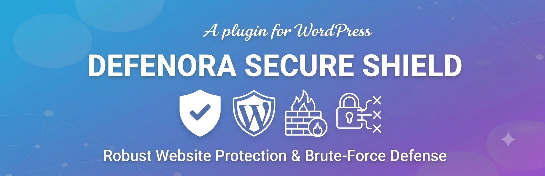 Defenora Secure Shield Preview Wordpress Plugin - Rating, Reviews, Demo & Download