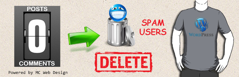 Delete Spam Users Preview Wordpress Plugin - Rating, Reviews, Demo & Download