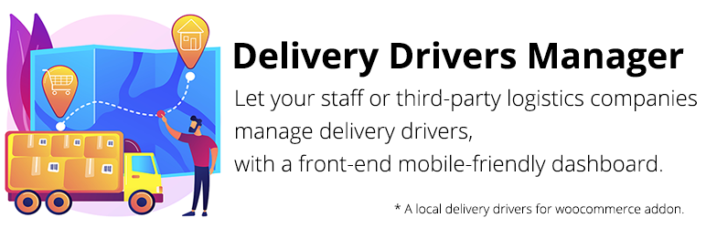 Delivery Drivers Manager Preview Wordpress Plugin - Rating, Reviews, Demo & Download