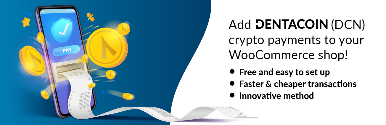 Dentacoin Payment Gateway For WooCommerce Preview Wordpress Plugin - Rating, Reviews, Demo & Download