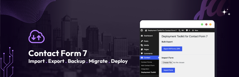 Deployment Toolkit For Contact Form 7 Preview Wordpress Plugin - Rating, Reviews, Demo & Download