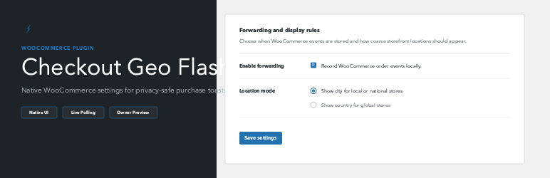 Devlin Checkout Geo Flash Preview Wordpress Plugin - Rating, Reviews, Demo & Download