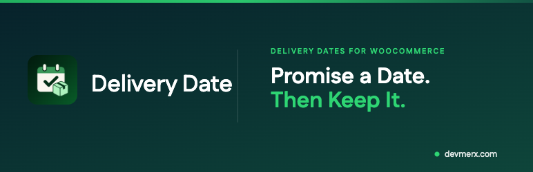 DevMerx Delivery Date Estimator Preview Wordpress Plugin - Rating, Reviews, Demo & Download