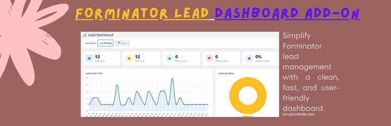 DevXpert Lead Dashboard For Forminator Preview Wordpress Plugin - Rating, Reviews, Demo & Download