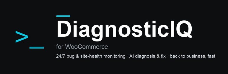 DiagnosticIQ For WooCommerce Preview Wordpress Plugin - Rating, Reviews, Demo & Download