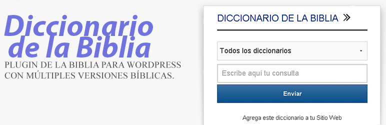 Diccionario De La Biblia Preview Wordpress Plugin - Rating, Reviews, Demo & Download