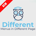 Different Menu In Different Pages – Control Menu Visibility (All In One)