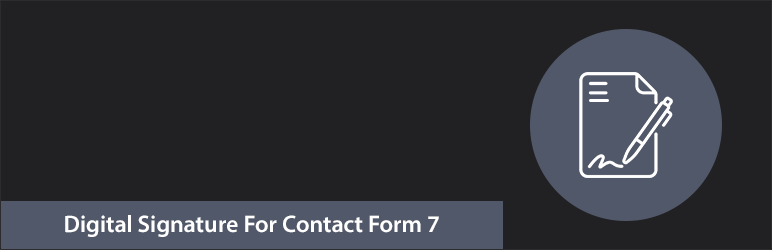 Digital Signature For Contact Form 7 Preview Wordpress Plugin - Rating, Reviews, Demo & Download