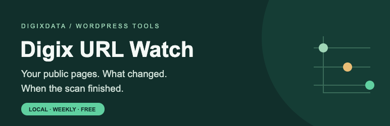 Digix URL Watch Preview Wordpress Plugin - Rating, Reviews, Demo & Download