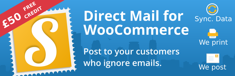 Direct Mail For WooCommerce Preview Wordpress Plugin - Rating, Reviews, Demo & Download