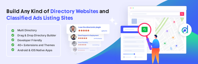 Directorist: AI-Powered WordPress Business Directory Plugin With Classified Ads Listings Preview - Rating, Reviews, Demo & Download