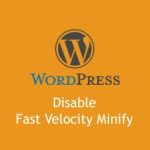Disable Fast Velocity Minify