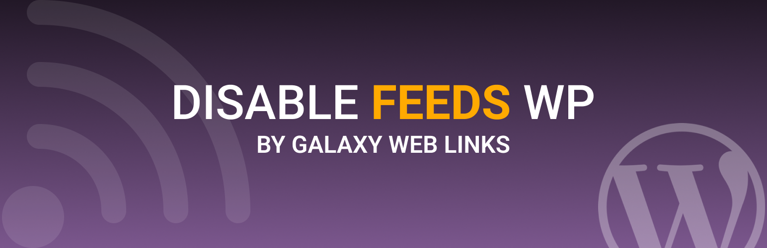 Disable Feeds WP Preview Wordpress Plugin - Rating, Reviews, Demo & Download