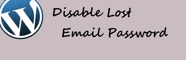 Disable Lost Password Email Preview Wordpress Plugin - Rating, Reviews, Demo & Download