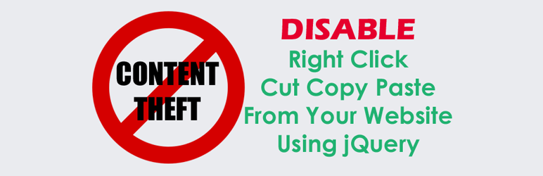 Disable Right Click And Content Copy Protection Preview Wordpress Plugin - Rating, Reviews, Demo & Download