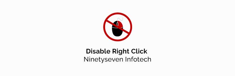 Disable Right Click Ninetyseven Infotech Preview Wordpress Plugin - Rating, Reviews, Demo & Download