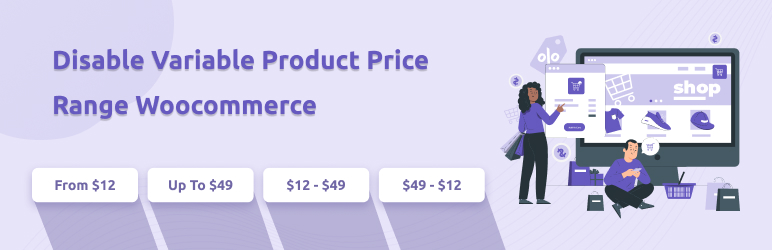 Disable Variable Product Price Range Woocommerce Preview Wordpress Plugin - Rating, Reviews, Demo & Download