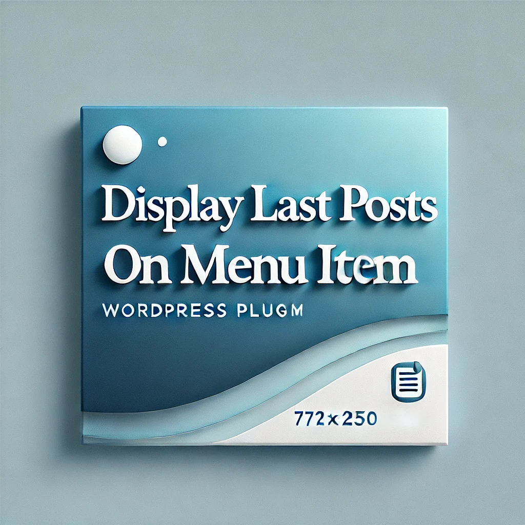 Display Last Posts On Menu Item Preview Wordpress Plugin - Rating, Reviews, Demo & Download