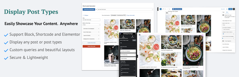 Display Post Types – Post Grid, Post List And Post Sliders Preview Wordpress Plugin - Rating, Reviews, Demo & Download
