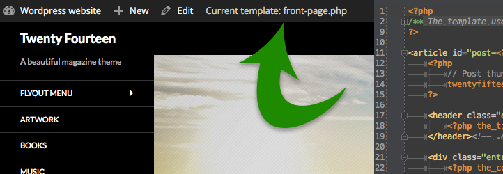 Display Template Name Preview Wordpress Plugin - Rating, Reviews, Demo & Download