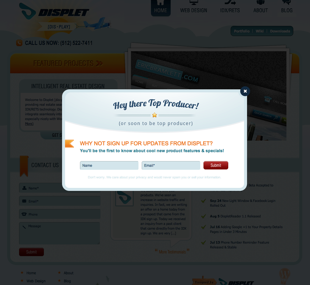 Displet Pop Preview Wordpress Plugin - Rating, Reviews, Demo & Download