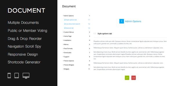 Docs Online Product Documentation WordPress Plugin Preview - Rating, Reviews, Demo & Download