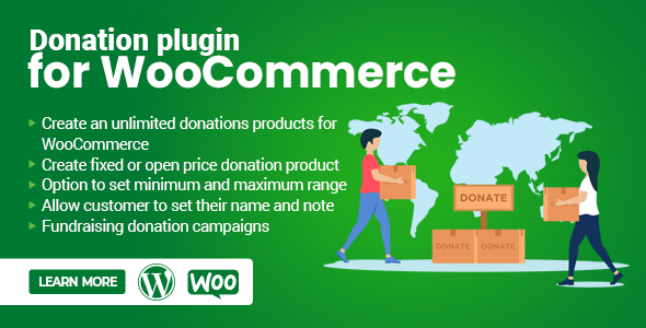 Donation Plugin For WooCommerce Preview - Rating, Reviews, Demo & Download