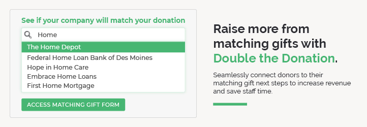Double The Donation – A Matching Gift Plug-in To Help Your Fundraising Efforts Preview Wordpress Plugin - Rating, Reviews, Demo & Download