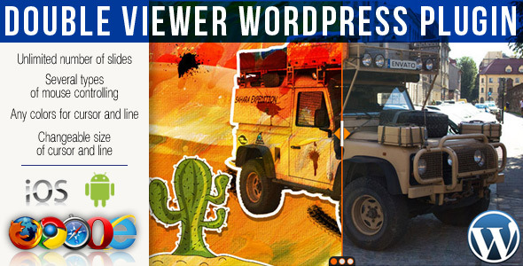 Double Viewer Wordpress Plugin Preview - Rating, Reviews, Demo & Download