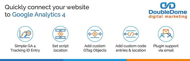 DoubleDome – Google Analytics Setup Preview Wordpress Plugin - Rating, Reviews, Demo & Download