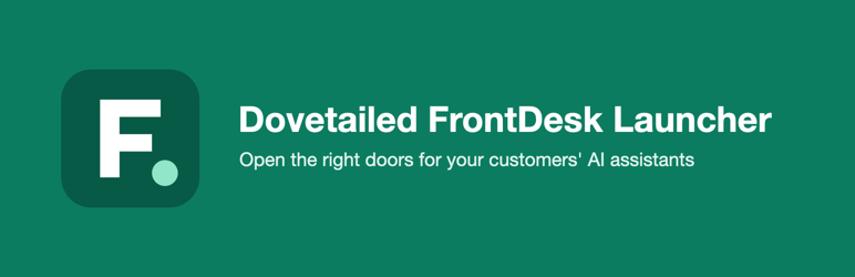 Dovetailed FrontDesk Launcher Preview Wordpress Plugin - Rating, Reviews, Demo & Download