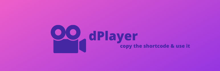 DPlayer – Video Player Plugin for Wordpress Preview - Rating, Reviews, Demo & Download