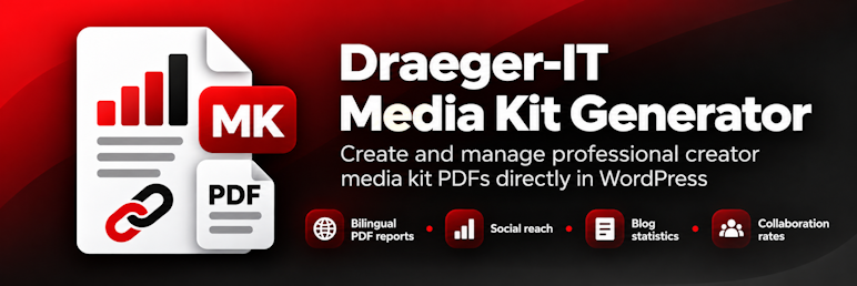 Draeger-IT Media Kit Generator Preview Wordpress Plugin - Rating, Reviews, Demo & Download