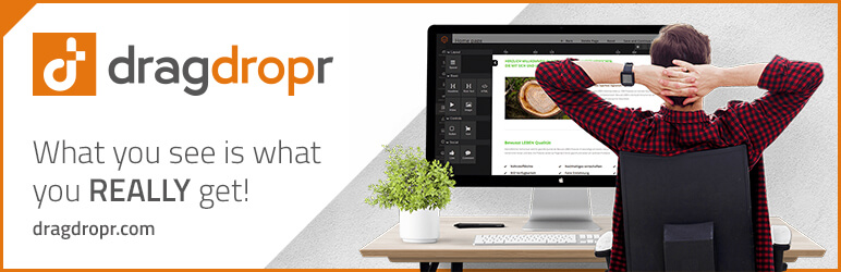 DragDropr – Visual Drag & Drop Page Builder Preview Wordpress Plugin - Rating, Reviews, Demo & Download