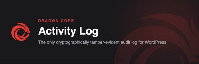 Dragon Activity Log Preview Wordpress Plugin - Rating, Reviews, Demo & Download