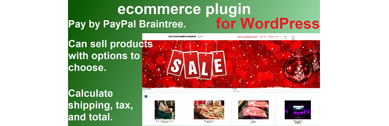 Dragon Ecommerce Plugin For WordPress Preview - Rating, Reviews, Demo & Download
